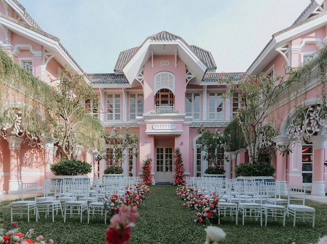 Wedding at Pink Pearl Garden